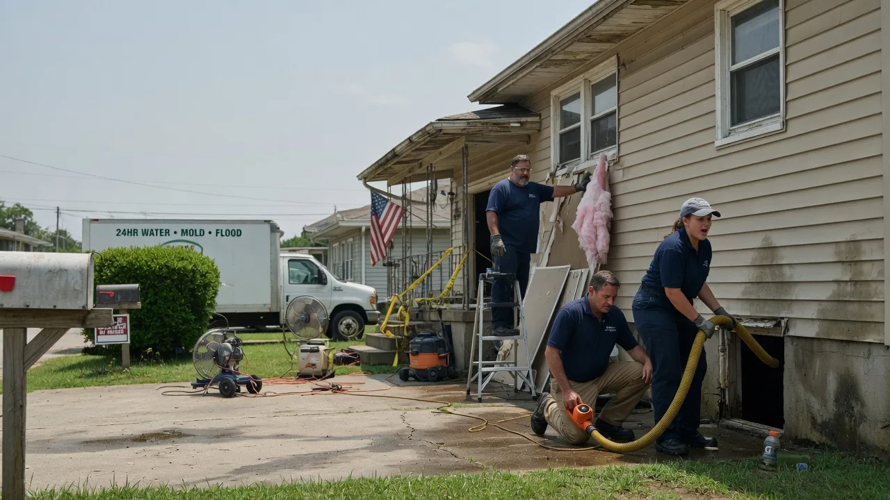 Water Damage Repair in Lincoln, DE near me
